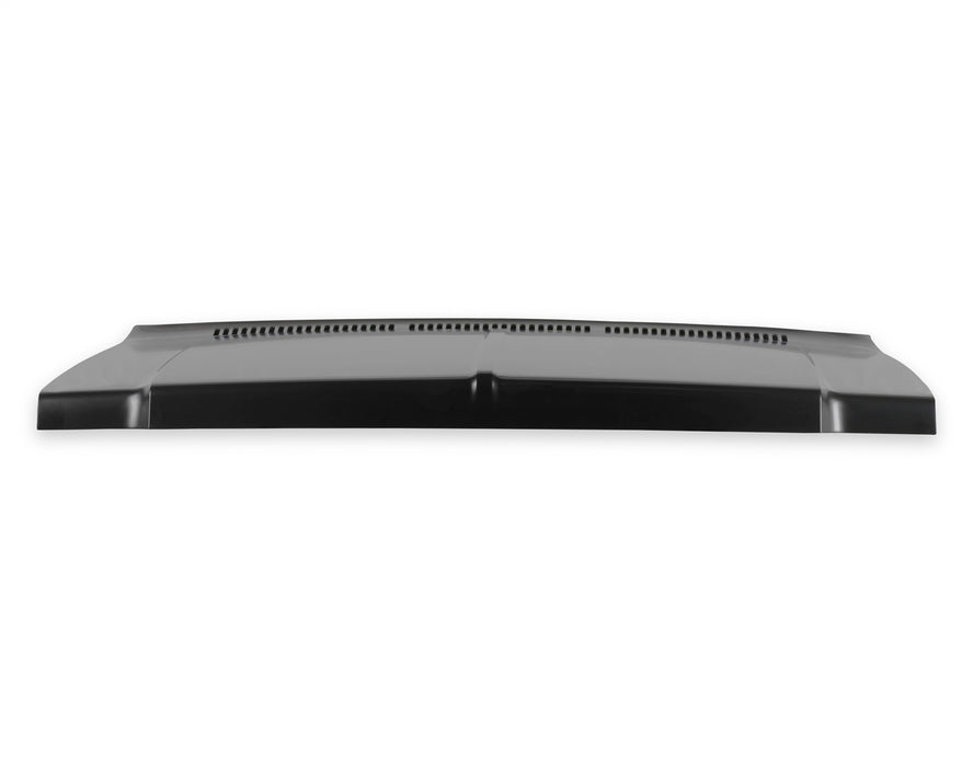 Holley 04-482 Stock Style Hood; OE Replacement; Black; EDP Coated; - Truck Part Superstore