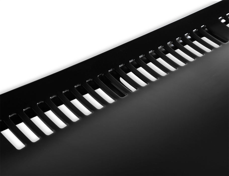 Holley 04-482 Stock Style Hood; OE Replacement; Black; EDP Coated; - Truck Part Superstore