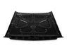 Holley 04-483 Stock Style Hood; OE Replacement; Black; EDP Coated; - Truck Part Superstore