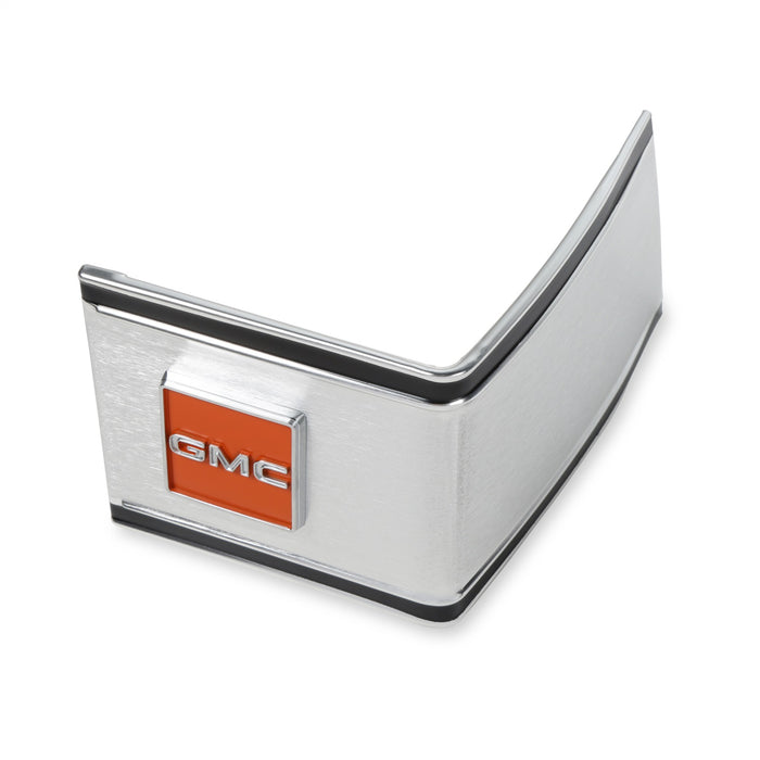 Holley 04-531 Holley Classic Truck Cab Molding; Rear; 3 Pcs.; Silver/Black; Brushed Aluminum; - Truck Part Superstore