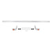 Holley 04-533 Holley Classic Truck Cab Molding; Rear; 3 Pcs.; Silver; Brushed Aluminum; - Truck Part Superstore