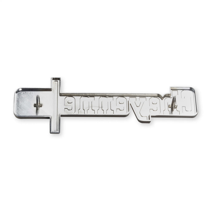 Holley 04-537 Fender Emblem; Silver/Gold; Incl. Mounting Hardware; Pair; CHEYENNE 10; - Truck Part Superstore