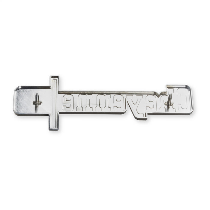 Holley 04-537 Fender Emblem; Silver/Gold; Incl. Mounting Hardware; Pair; CHEYENNE 10; - Truck Part Superstore