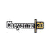 Holley 04-538 Fender Emblem; Silver/Gold; Incl. Mounting Hardware; Pair; CHEYENNE 20; - Truck Part Superstore