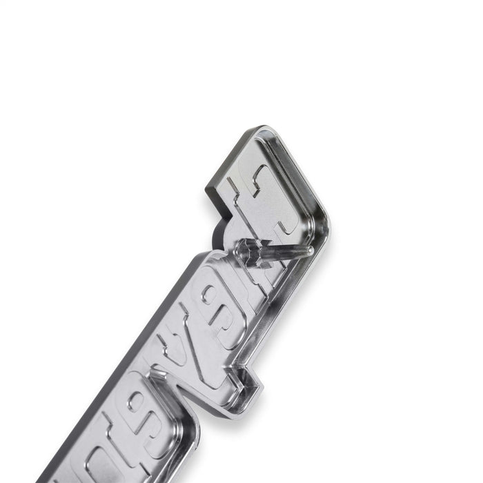 Holley 04-538 Fender Emblem; Silver/Gold; Incl. Mounting Hardware; Pair; CHEYENNE 20; - Truck Part Superstore
