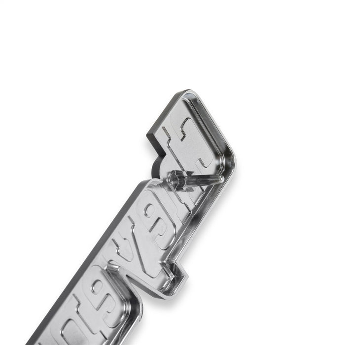 Holley 04-538 Fender Emblem; Silver/Gold; Incl. Mounting Hardware; Pair; CHEYENNE 20; - Truck Part Superstore