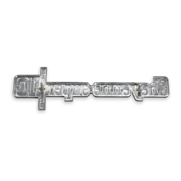 Holley 04-541 Fender Emblem; Silver/Gold; Incl. Mounting Hardware; Pair; CHEYENNE SUPER 10; - Truck Part Superstore