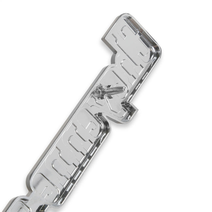 Holley 04-542 Fender Emblem; Silver/Gold; Incl. Mounting Hardware; Pair; CHEYENNE SUPER 20; - Truck Part Superstore
