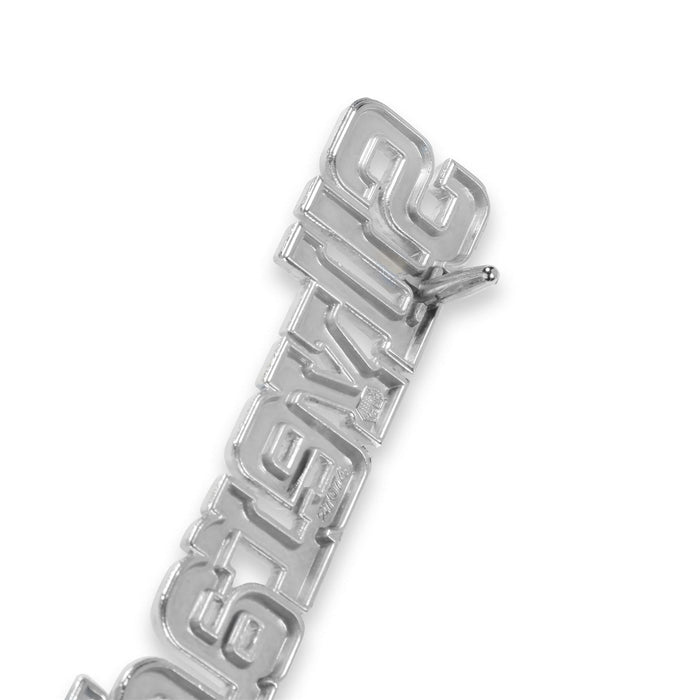 Holley 04-544 Fender Emblem; Silver/Yellow; Incl. Mounting Hardware; Pair; SILVERADO 10; - Truck Part Superstore
