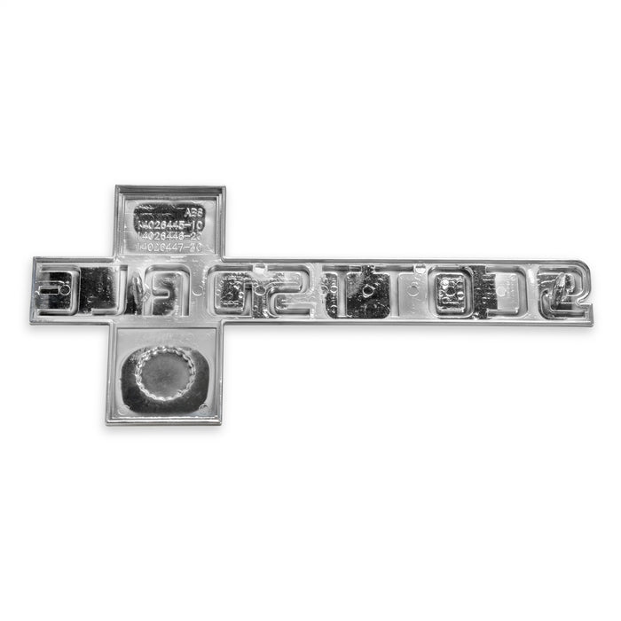 Holley 04-550 Fender Emblem; Silver/Yellow; Incl. Mounting Hardware; Pair; SCOTTSDALE 20; - Truck Part Superstore