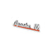 Holley 04-564 Fender Emblem; Red/Silver; Incl. All Factory Mounting Points; Pair; APACHE 10; - Truck Part Superstore