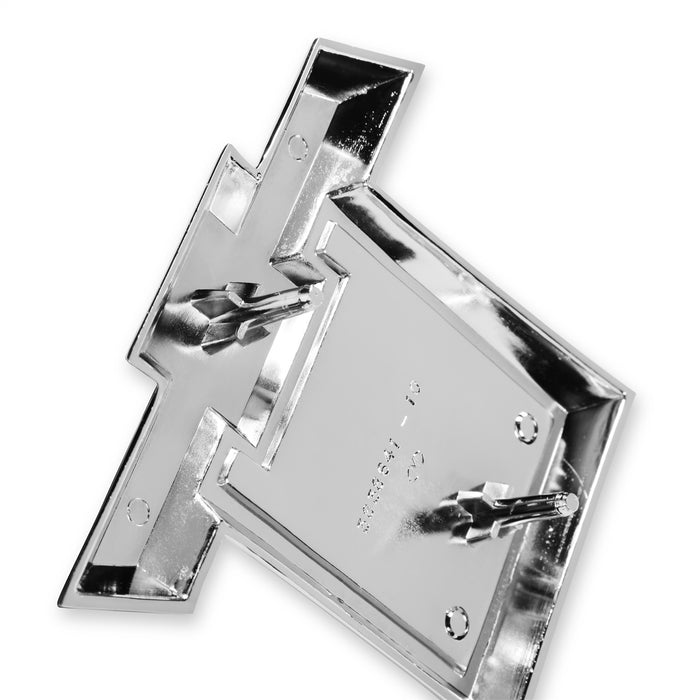 Holley 04-568 Fender Emblem; Red/Silver; Incl. All Factory Mounting Points; Pair; CHEVY 10; - Truck Part Superstore