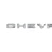 Holley 04-572 Hood Emblem; Chrome; CHEVROLET Letters Set; Incl. Mounting Hardware; - Truck Part Superstore