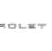 Holley 04-572 Hood Emblem; Chrome; CHEVROLET Letters Set; Incl. Mounting Hardware; - Truck Part Superstore
