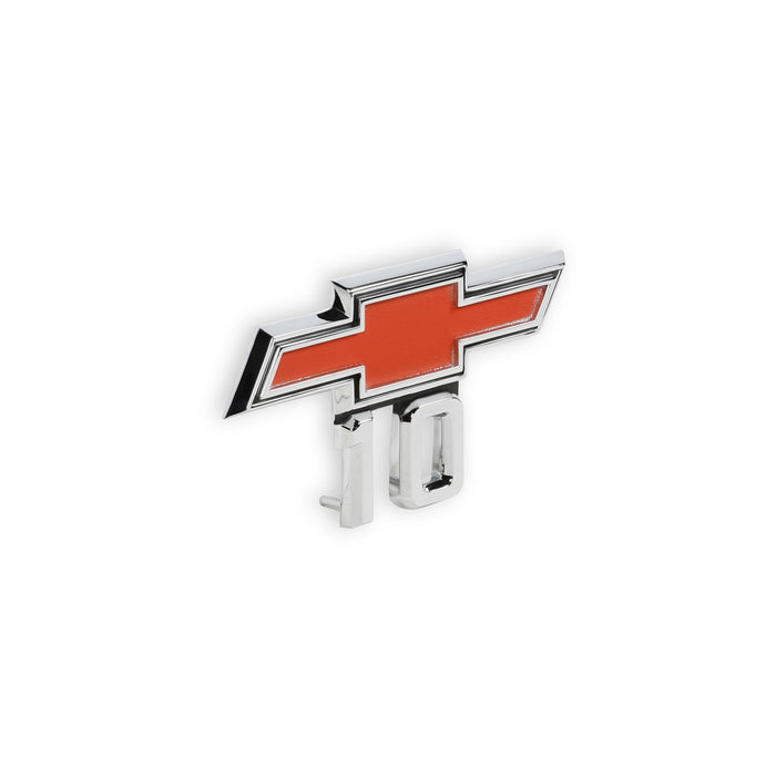 Holley 04-574 Fender Emblem; Red/Silver; Incl. All Factory Mounting Points; Pair; CHEVY 10; - Truck Part Superstore
