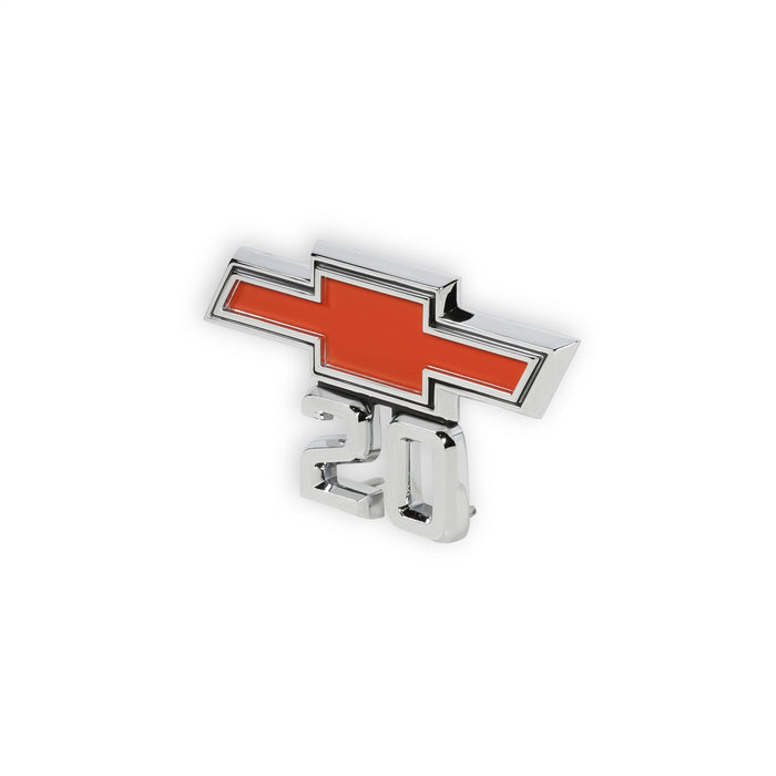 Holley 04-575 Fender Emblem; Red/Silver; Incl. All Factory Mounting Points; Pair; CHEVY 20; - Truck Part Superstore