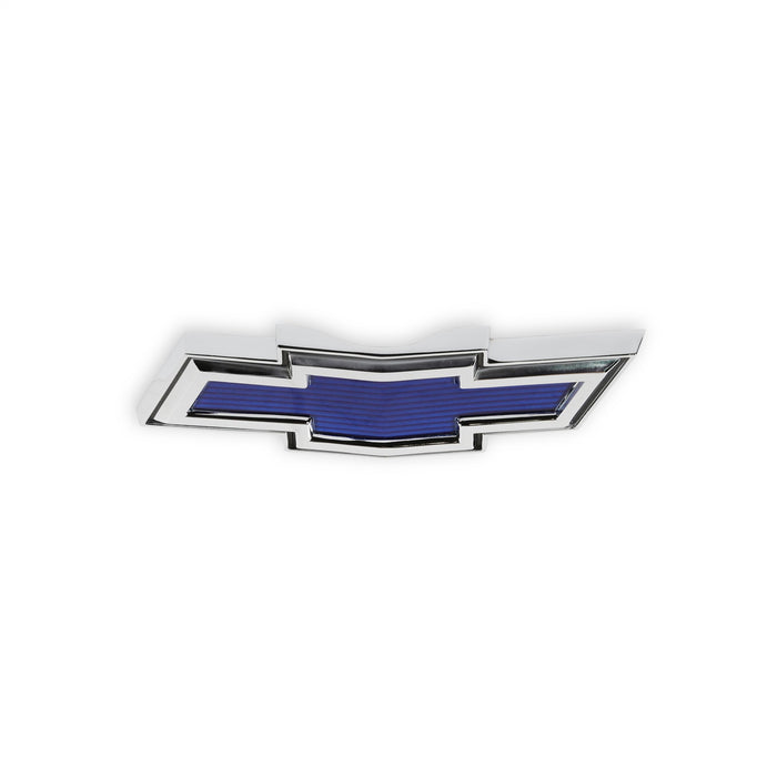 Holley 04-577 Hood Emblem; Blue Bowtie W/Chrome Surround; Incl. Mounting Hardware; - Truck Part Superstore