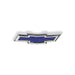 Holley 04-577 Hood Emblem; Blue Bowtie W/Chrome Surround; Incl. Mounting Hardware; - Truck Part Superstore