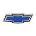 Holley 04-578 Grille Emblem; Blue Bowtie W/Chrome Surround; Incl. Mounting Hardware; - Truck Part Superstore