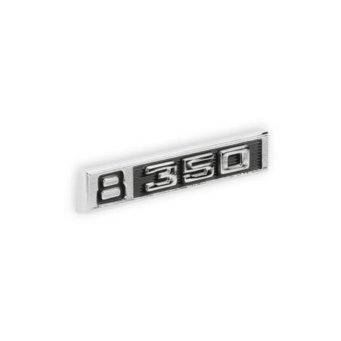 Holley 04-581 Fender Emblem; Black/Silver; Incl. All Factory Mounting Points; Pair; 8/350; - Truck Part Superstore