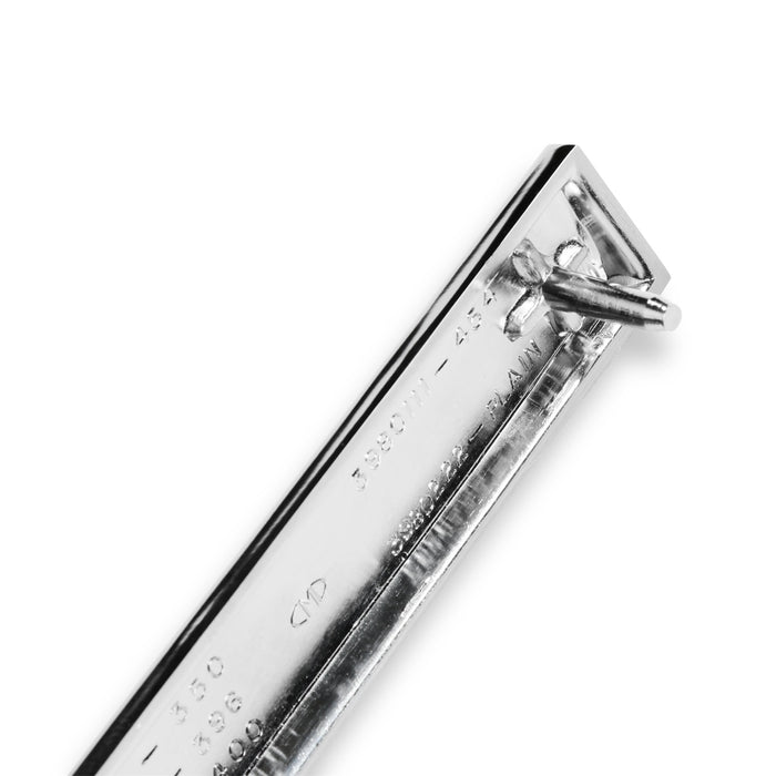 Holley 04-581 Fender Emblem; Black/Silver; Incl. All Factory Mounting Points; Pair; 8/350; - Truck Part Superstore