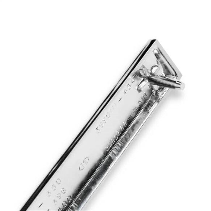 Holley 04-581 Fender Emblem; Black/Silver; Incl. All Factory Mounting Points; Pair; 8/350; - Truck Part Superstore