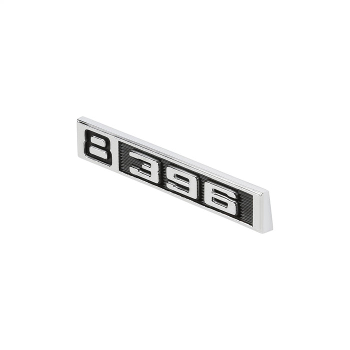 Holley 04-582 Fender Emblem; Black/Silver; Incl. All Factory Mounting Points; Pair; 8/396; - Truck Part Superstore