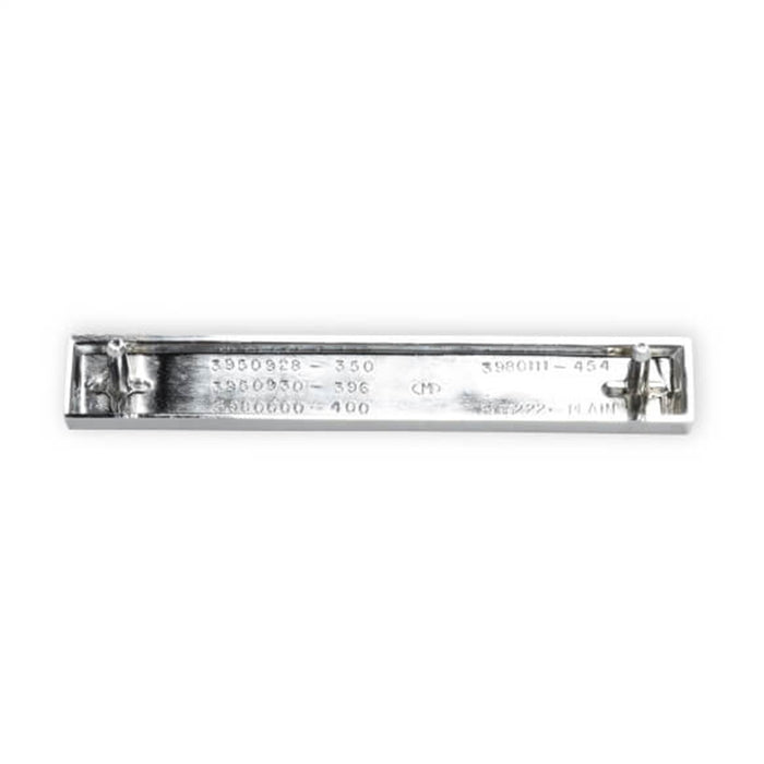 Holley 04-582 Fender Emblem; Black/Silver; Incl. All Factory Mounting Points; Pair; 8/396; - Truck Part Superstore