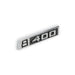 Holley 04-583 Fender Emblem; Black/Silver; Incl. All Factory Mounting Points; Pair; 8/400; - Truck Part Superstore
