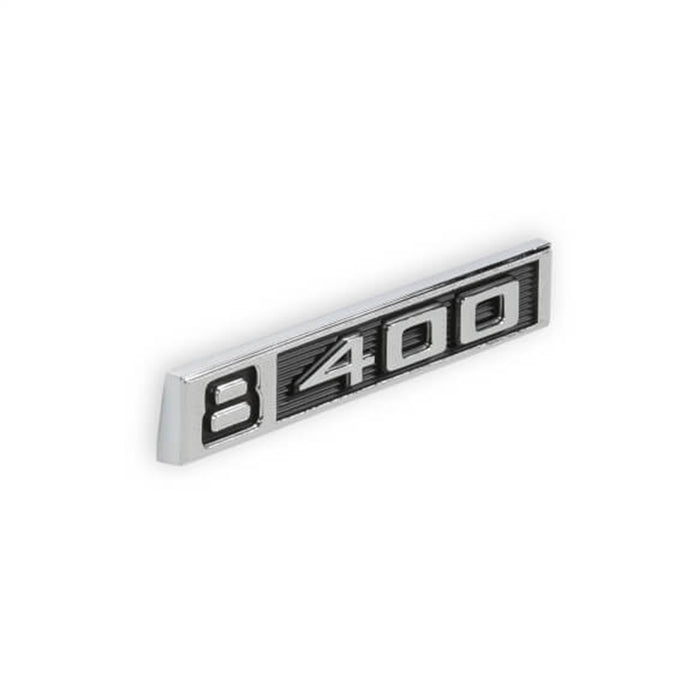 Holley 04-583 Fender Emblem; Black/Silver; Incl. All Factory Mounting Points; Pair; 8/400; - Truck Part Superstore