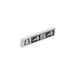 Holley 04-584 Fender Emblem; Black/Silver; Incl. All Factory Mounting Points; Pair; 8/454; - Truck Part Superstore