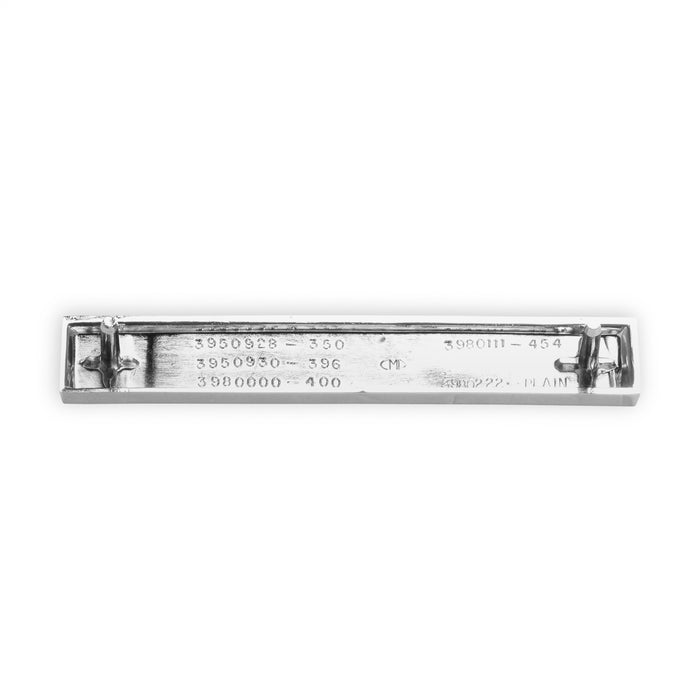 Holley 04-584 Fender Emblem; Black/Silver; Incl. All Factory Mounting Points; Pair; 8/454; - Truck Part Superstore