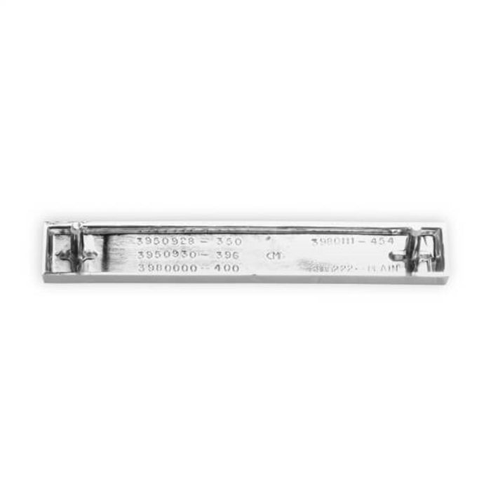 Holley 04-584 Fender Emblem; Black/Silver; Incl. All Factory Mounting Points; Pair; 8/454; - Truck Part Superstore