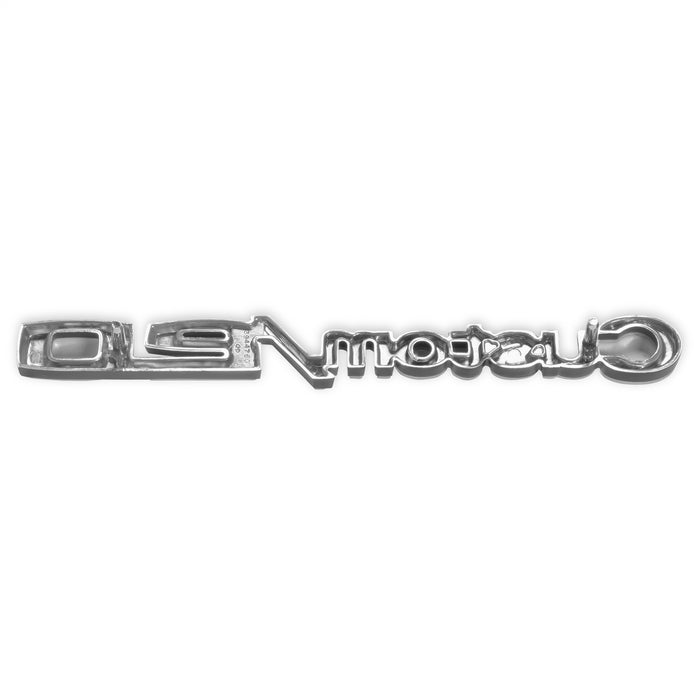 Holley 04-586 Fender Emblem; Black/Silver; Incl. All Factory Mounting Points; Pair; CUSTOM/20; - Truck Part Superstore