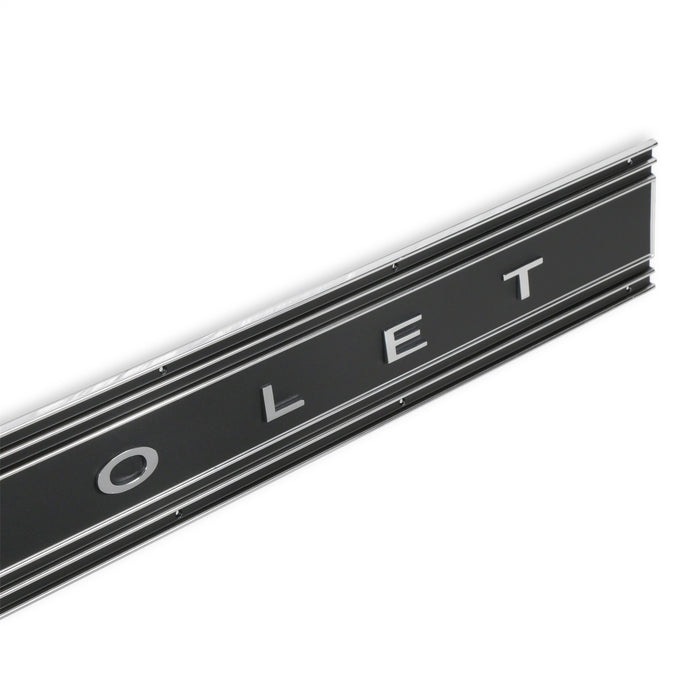 Holley 04-589 Holley Classic Truck Tailgate Panel; Black; - Truck Part Superstore