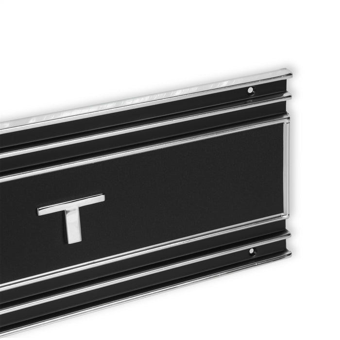 Holley 04-589 Holley Classic Truck Tailgate Panel; Black; - Truck Part Superstore