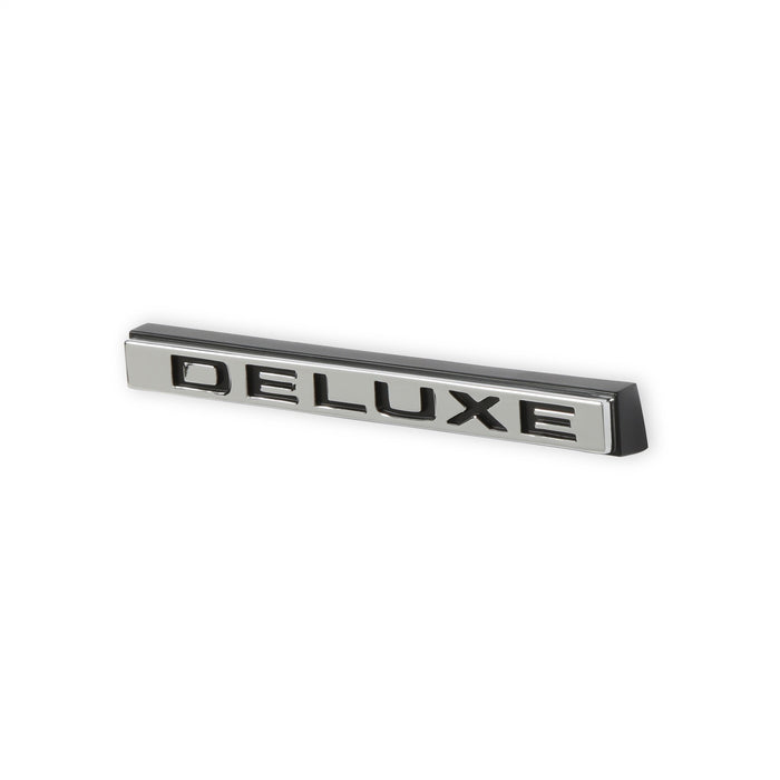 Holley 04-590 Holley Classic Truck Fender Emblem; Silver; Driver/Passenger; DELUXE; Pair; - Truck Part Superstore