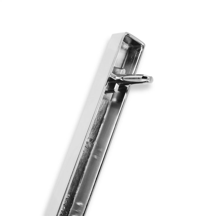 Holley 04-591 Fender Emblem; Red/Silver; Incl. All Factory Mounting Points; Pair; SUPER; - Truck Part Superstore