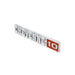 Holley 04-592 Fender Emblem; Red/Silver; Incl. All Factory Mounting Points; Pair; CHEYENNE 10; - Truck Part Superstore