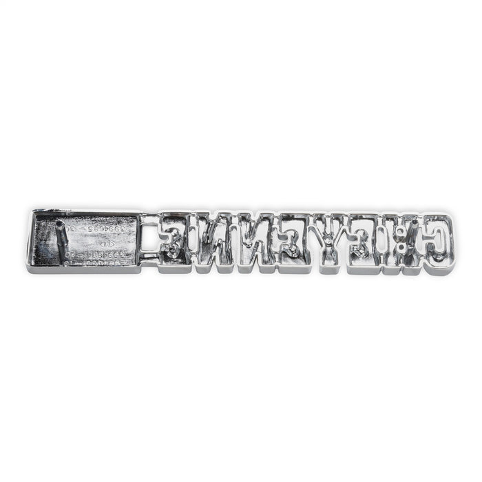 Holley 04-593 Fender Emblem; Red/Silver; Incl. All Factory Mounting Points; Pair; CHEYENNE 20; - Truck Part Superstore