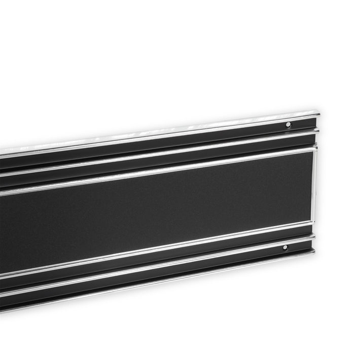 Holley 04-594 Holley Classic Truck Tailgate Panel; Black; - Truck Part Superstore