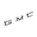 Holley 04-596 Hood Emblem; Chrome; GMC Letters Set; Incl. Mounting Hardware; - Truck Part Superstore