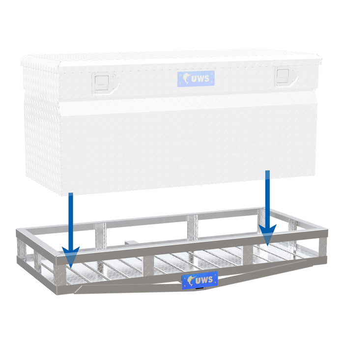 UWS UWS-CARRIER 51in. x 23in. Aluminum Cargo Carrier - Truck Part Superstore