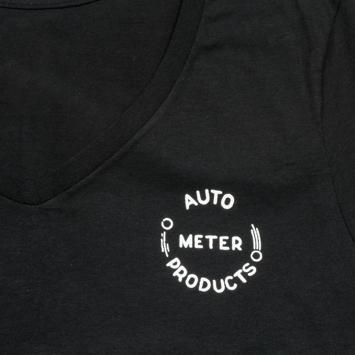 AutoMeter 0423WS T-SHIRT; WOMEN S SMALL; BLACK; VINTAGE - Truck Part Superstore