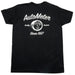AutoMeter 0423S T-SHIRT; ADULT SMALL; BLACK; VINTAGE - Truck Part Superstore