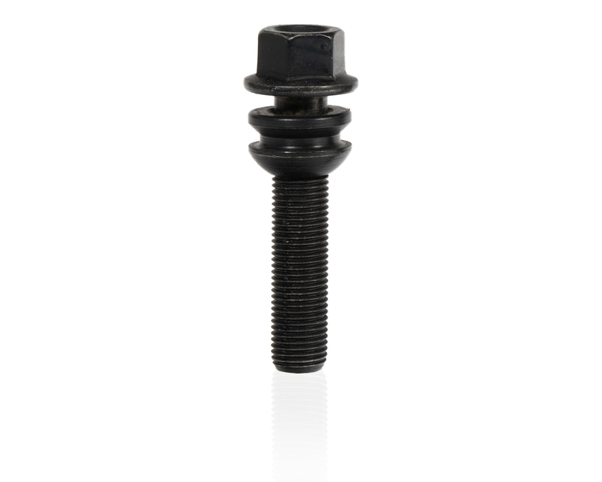 Eibach Springs S4-7-14-50-53-19-B Wheel Bolt M14 x 1.5 x 53mm x 19mm Hex Spinning Round-Seat Black Finish - Truck Part Superstore