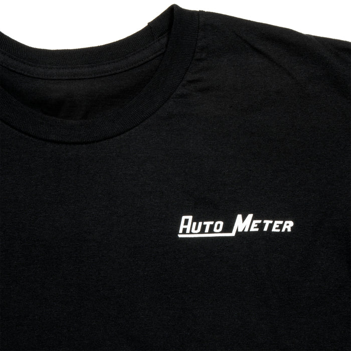AutoMeter 0424M T-SHIRT; ADULT MEDIUM; BLACK; MONSTER - Truck Part Superstore
