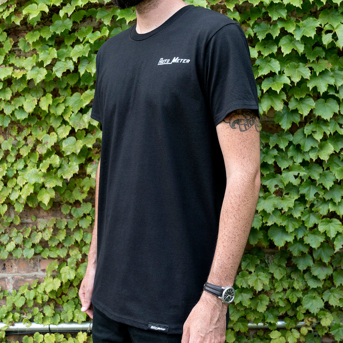 AutoMeter 0424M T-SHIRT; ADULT MEDIUM; BLACK; MONSTER - Truck Part Superstore