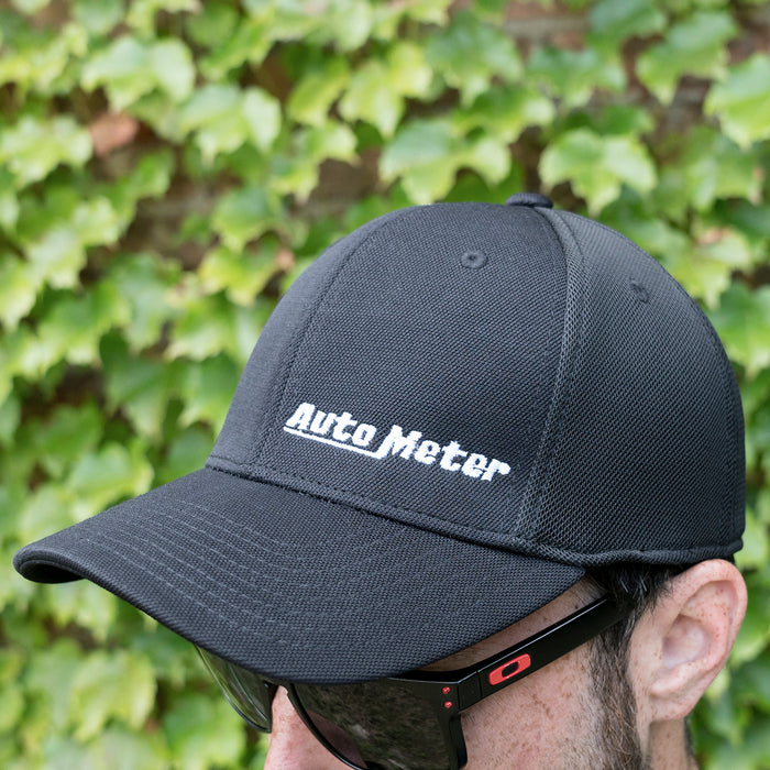 AutoMeter 0447LXL HAT; LXL; SPORT MESH FLEXFIT; BLACK; AUTOMETER - Truck Part Superstore