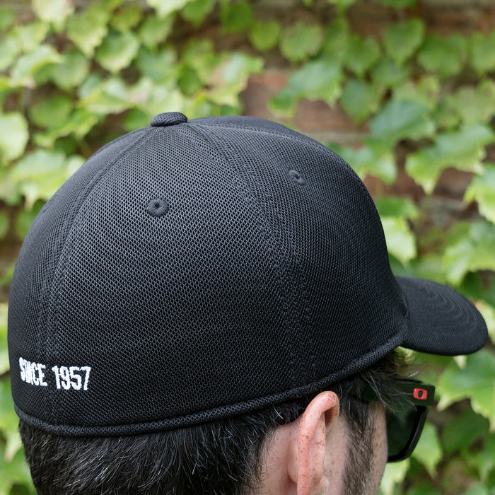 AutoMeter 0447LXL HAT; LXL; SPORT MESH FLEXFIT; BLACK; AUTOMETER - Truck Part Superstore